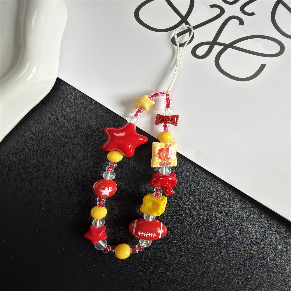 Decorative Beaded Charm Lanyard Stornfield 1790135101