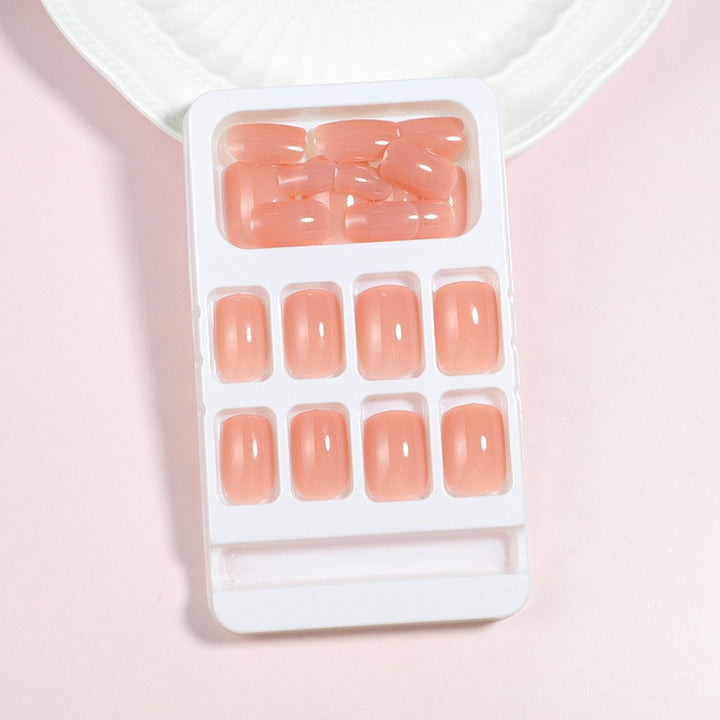 Natural Glossy Press-On Nail Set Stornfield