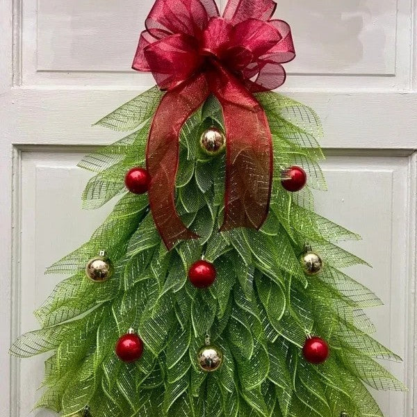 Festive Decorative Christmas Tree Wall Hanging