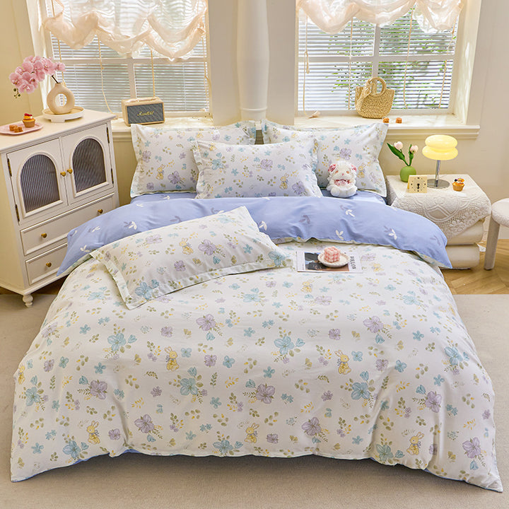 Checked Pattern Bedding Set