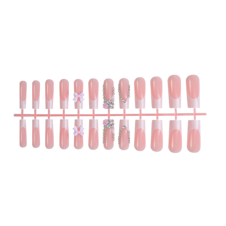 Decorative Press-On Nail Design Stornfield