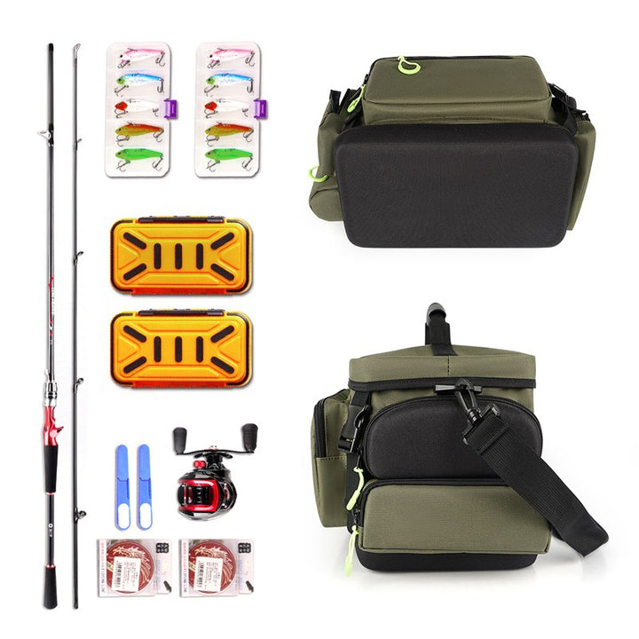 Multi-Compartment Fishing Gear Storage Backpack Stornfield