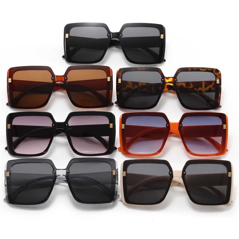 Women trendy oversized square sunglasses Stornfield