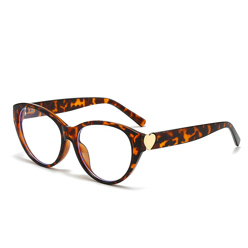 Women Cat-Eye Sunglasses with Heart Design Stornfield
