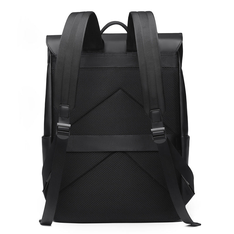 Structured Leather Backpack Stornfield
