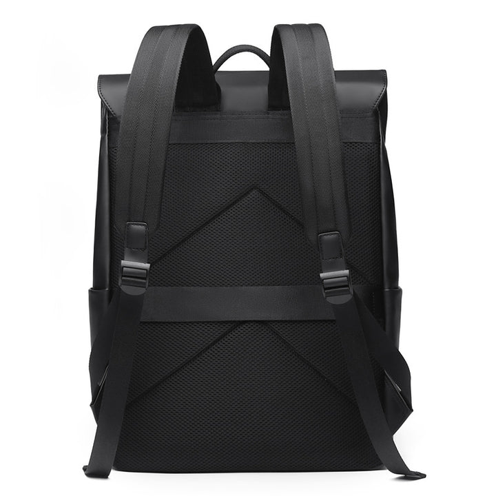 Structured Leather Backpack Stornfield