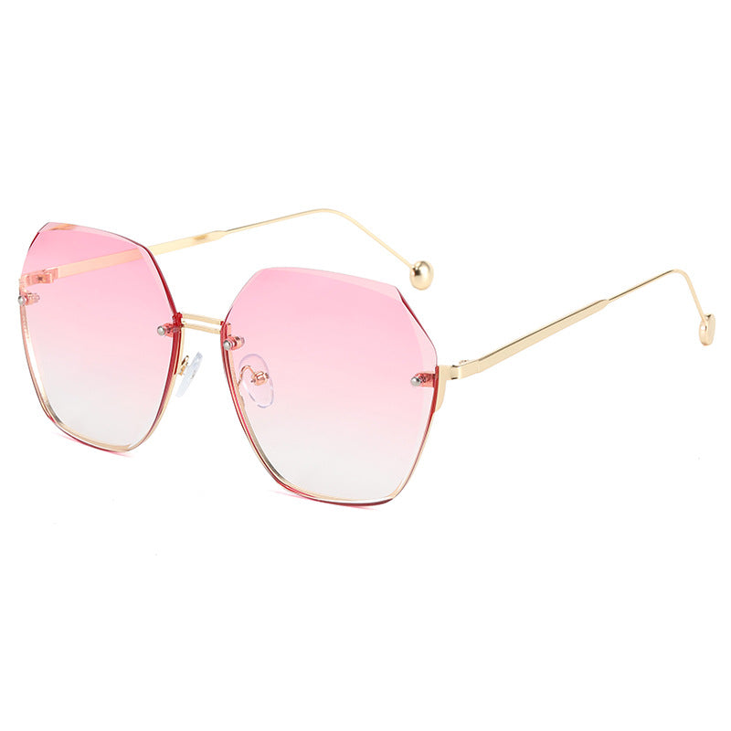 Ladies oversized sunglasses in modern hexagon style Stornfield