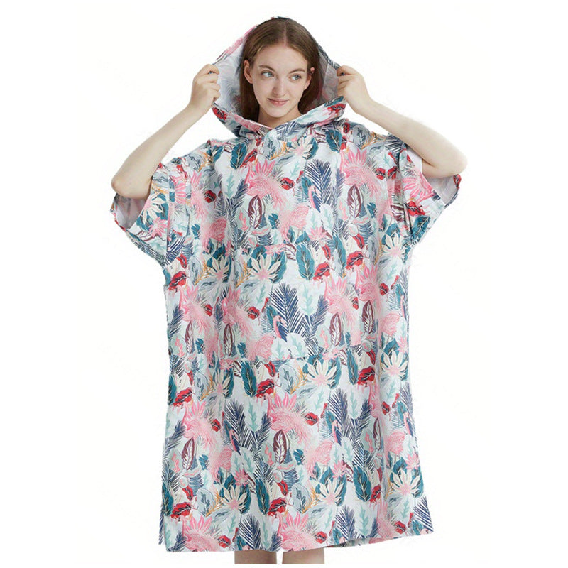 Women colorful bath tunnel with hood Stornfield