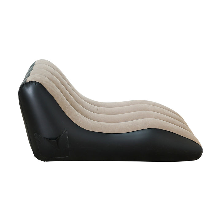 Women Comfortable Inflatable Relax Lounger with Ergonomic Backrest Stornfield