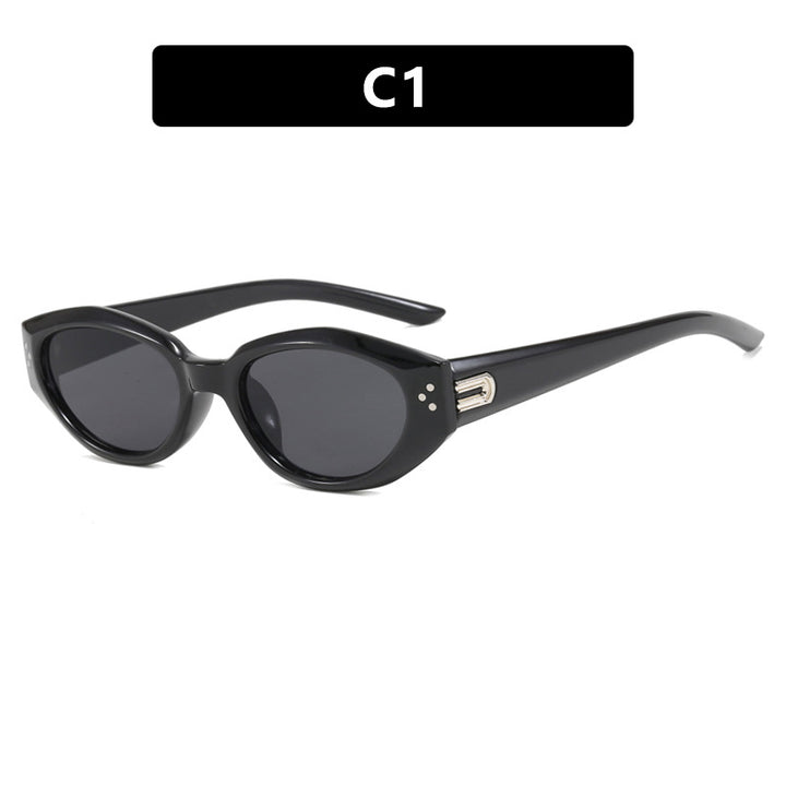 Women Cat-Eye Sunglasses with accentuated transparent frame and UV protection Stornfield