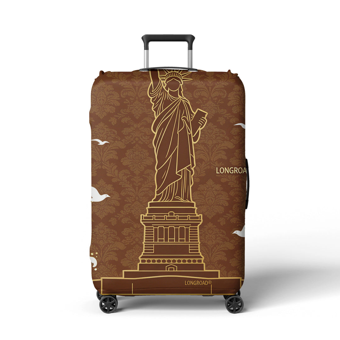Women's suitcase cover in futuristic design Stornfield