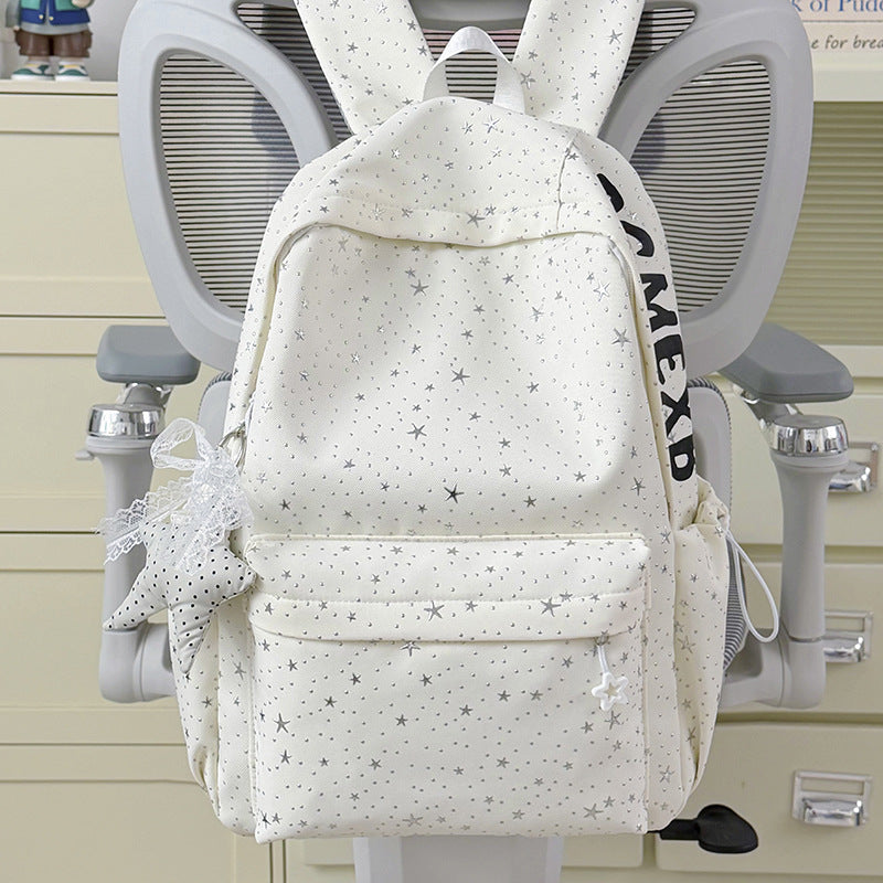 Star-Patterned Lightweight Backpack Stornfield