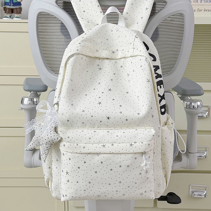 Star-Patterned Lightweight Backpack Stornfield