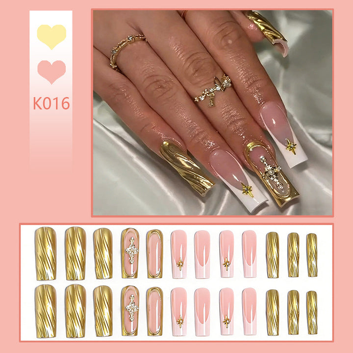 Glamorous Artificial Nail Set Stornfield