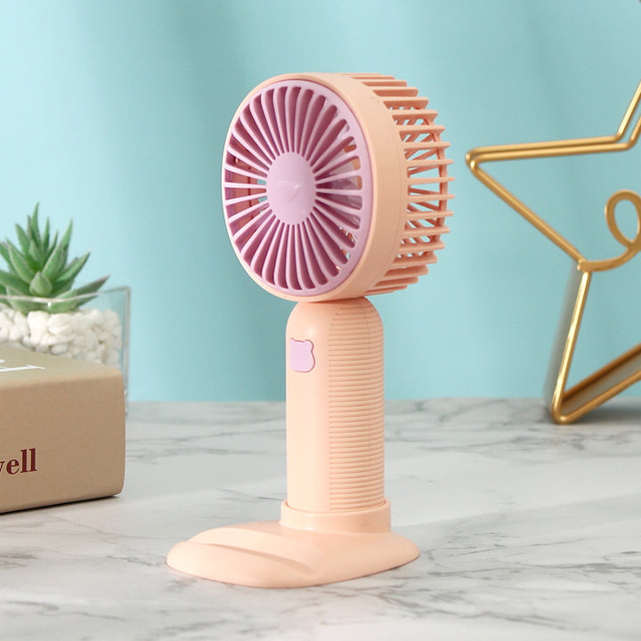 Ladies portable USB handheld fan with creative design Stornfield