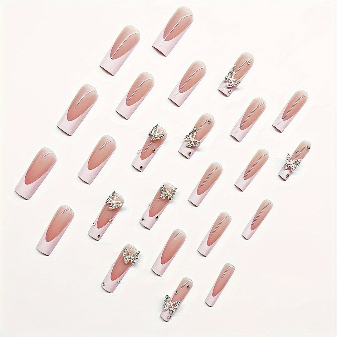 Artistic 3D Butterfly Nail Extensions Stornfield