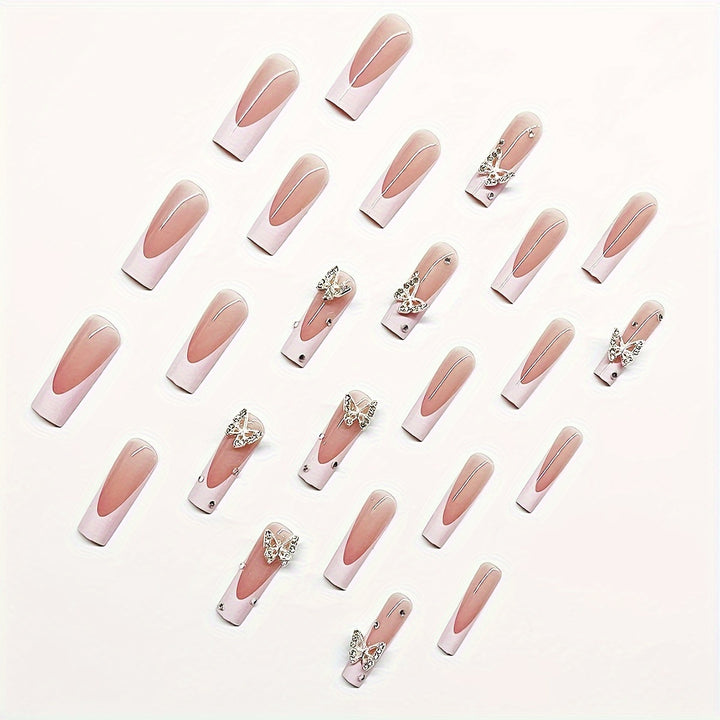 Artistic 3D Butterfly Nail Extensions Stornfield