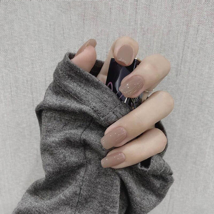 Glossy Press-On Nail Set Stornfield 1790727205