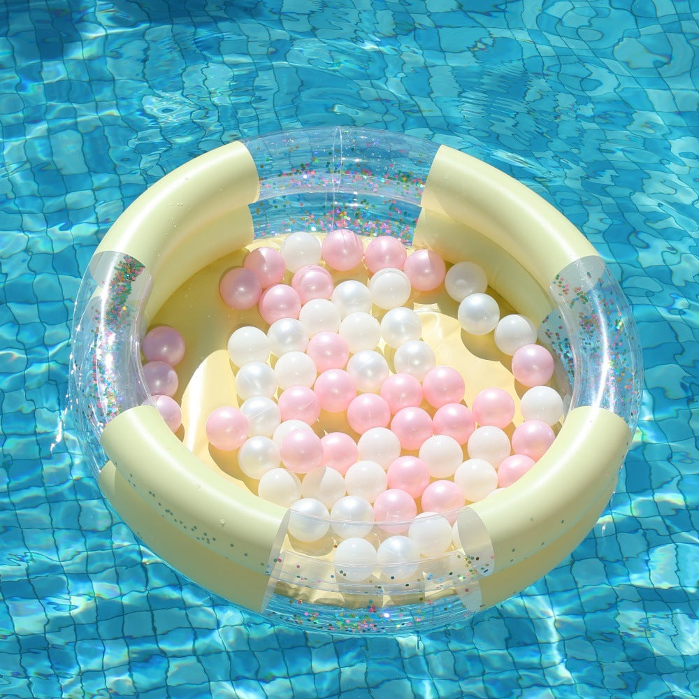 Mermaid-Themed Inflatable Pool Ring Stornfield