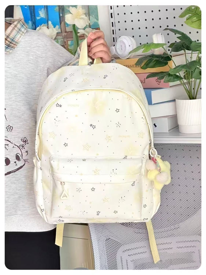 School backpack with playful star design and multiple compartments Stornfield