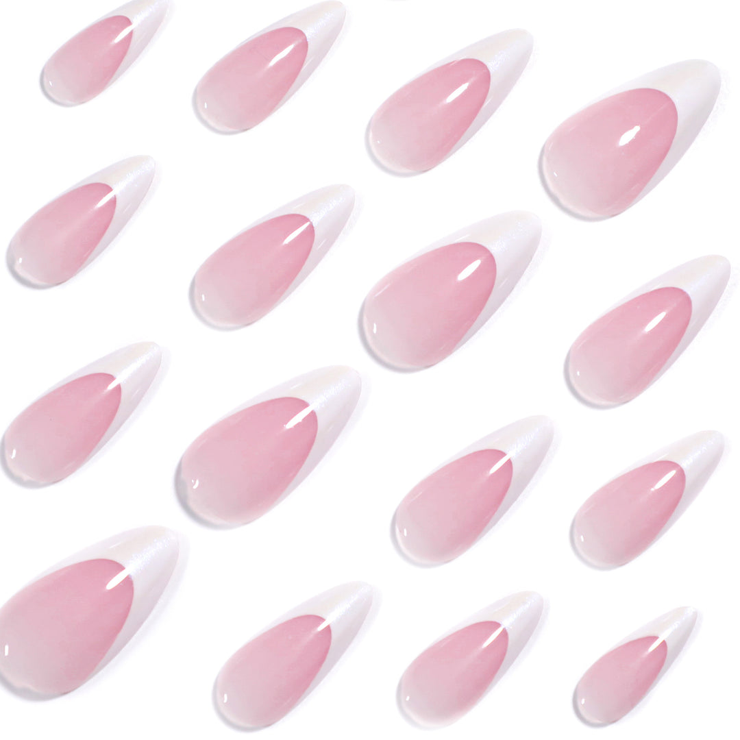 Artistic stiletto nails with elegant gradient Stornfield