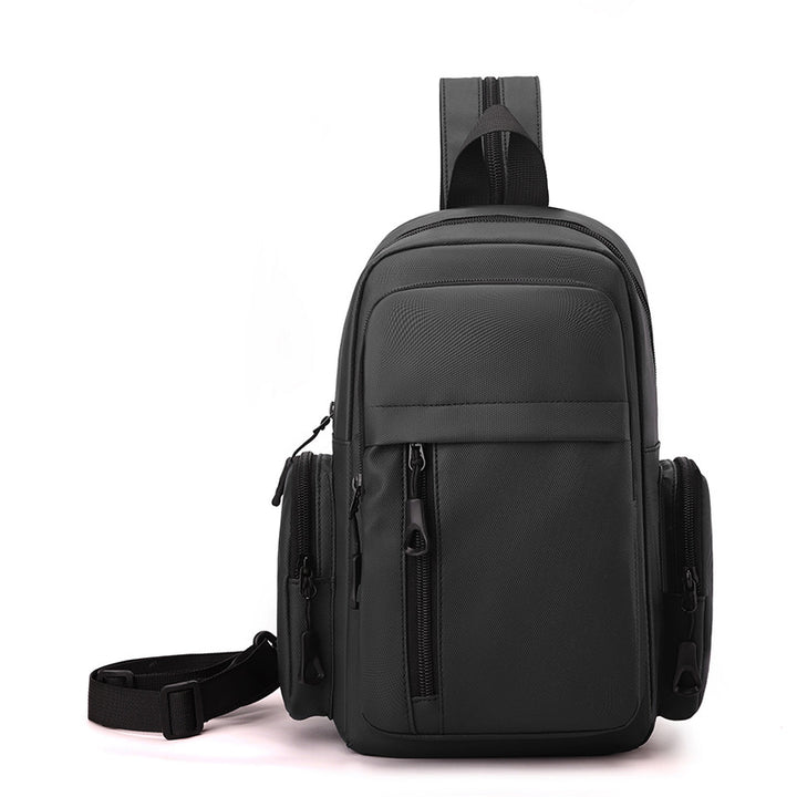 Multi-Compartment Crossbody Sling Backpack