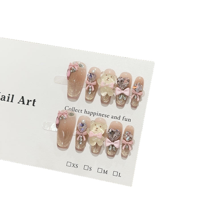 Cute Themed Press-On Nail Set