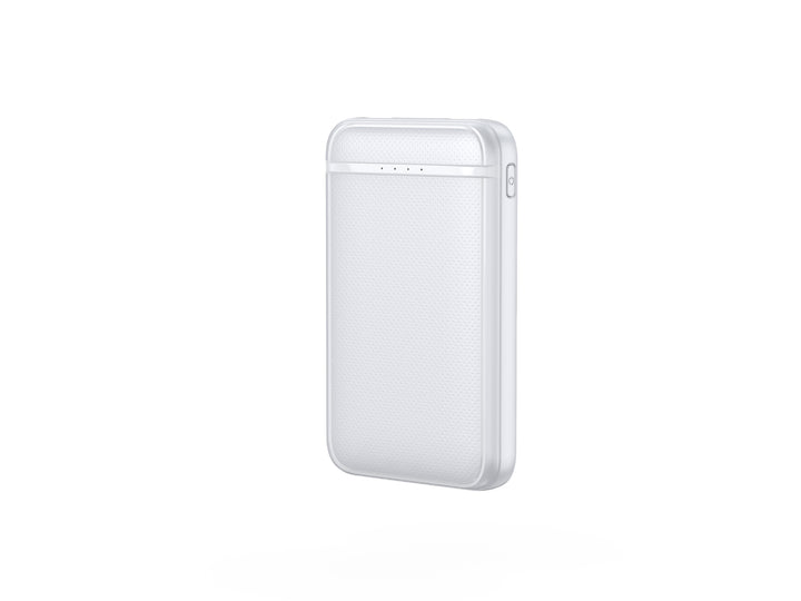Portable power bank with elegant texture and digital charging indicator Stornfield