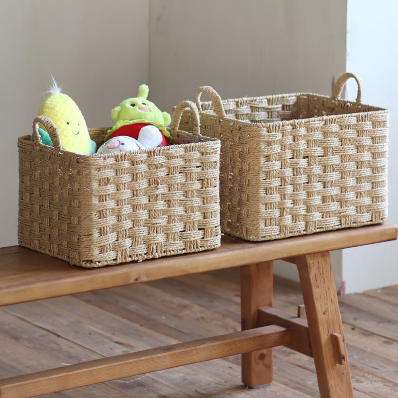 Handwoven storage basket Stornfield