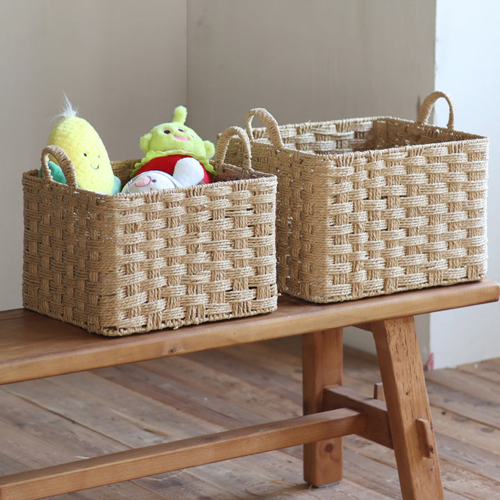 Handwoven storage basket Stornfield