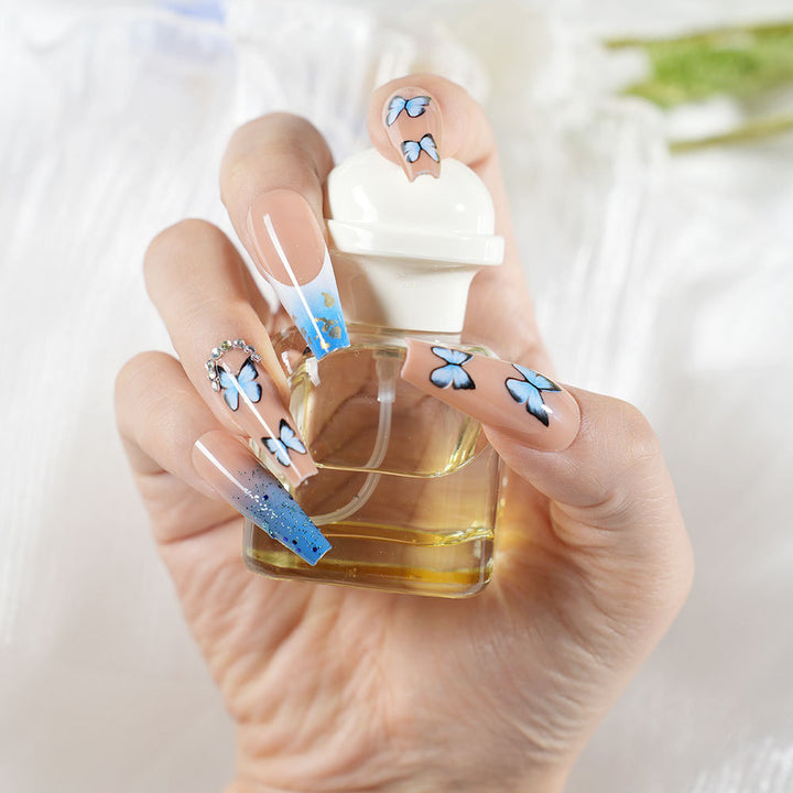 Artistic Butterfly Nail Art Set Stornfield