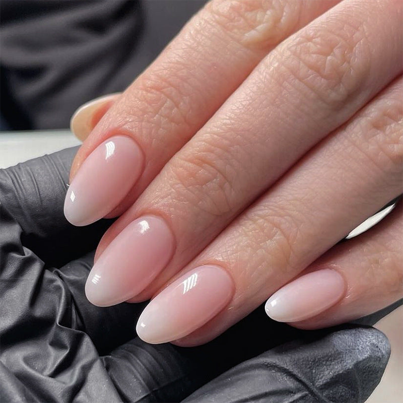 Elegant artificial nails with gentle ombre effect Stornfield