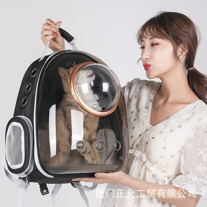 Unisex Transparent Pet Backpack with Ventilation Function Stornfield