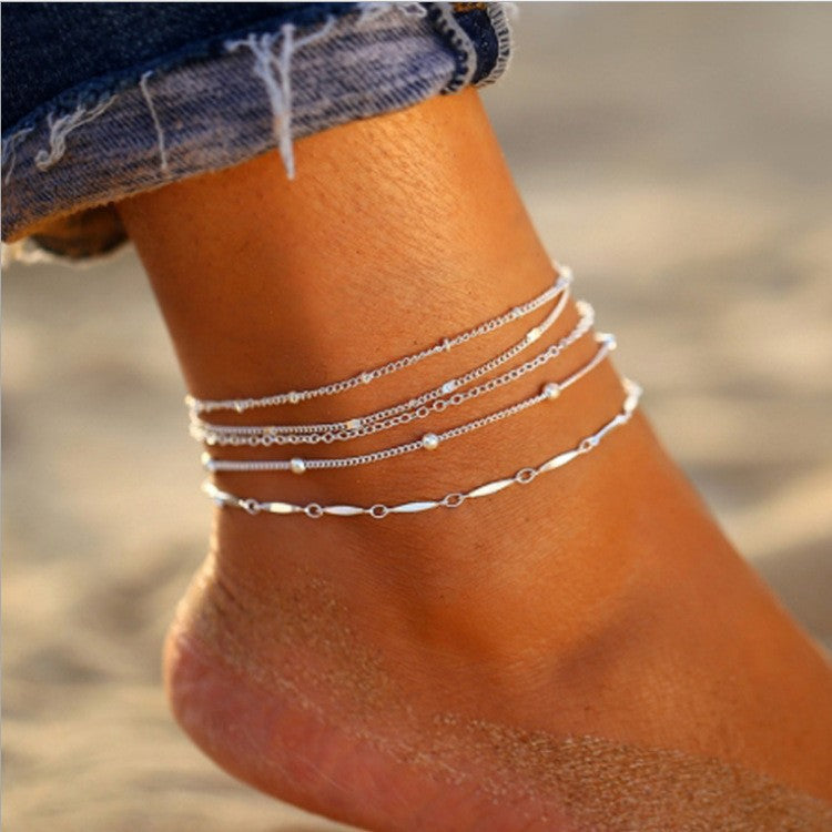 Elegant Double Chain Anklet Stornfield
