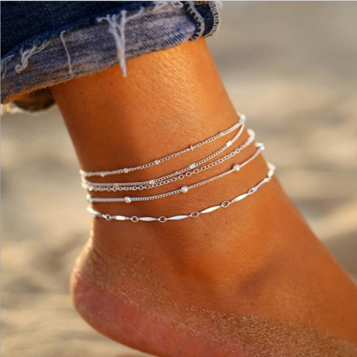 Elegant Double Chain Anklet Stornfield
