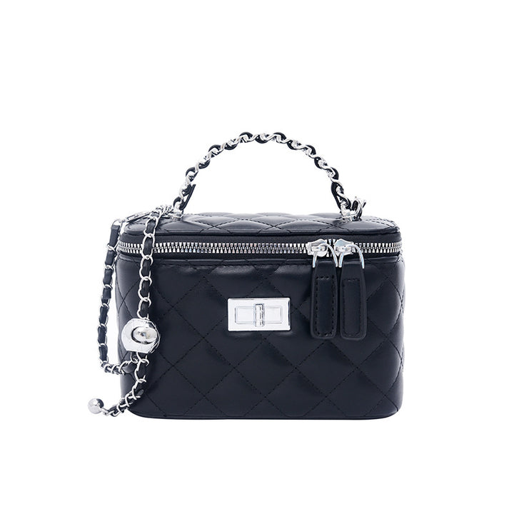 Quilted Mini Handheld Crossbody Bag