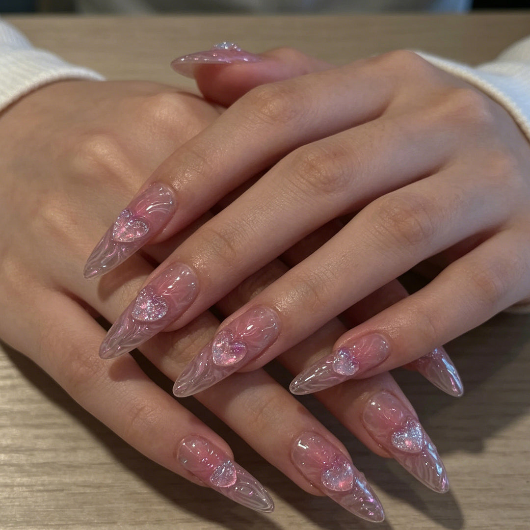 Artistic 3D Floral Nail Enhancements Stornfield