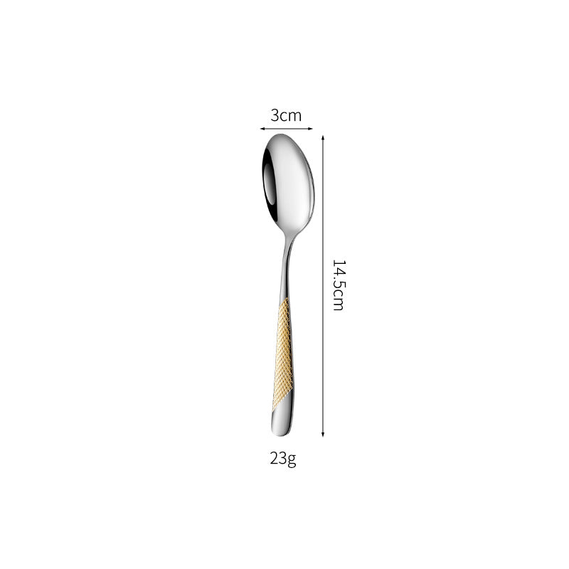 Fine and elegant table knife with non-slip handle Stornfield