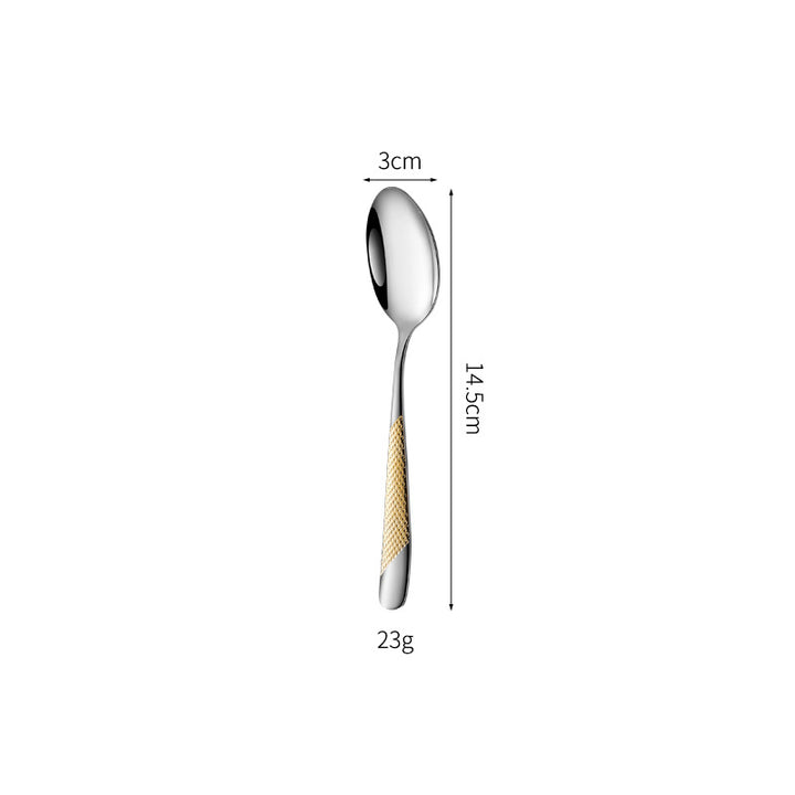 Fine and elegant table knife with non-slip handle Stornfield