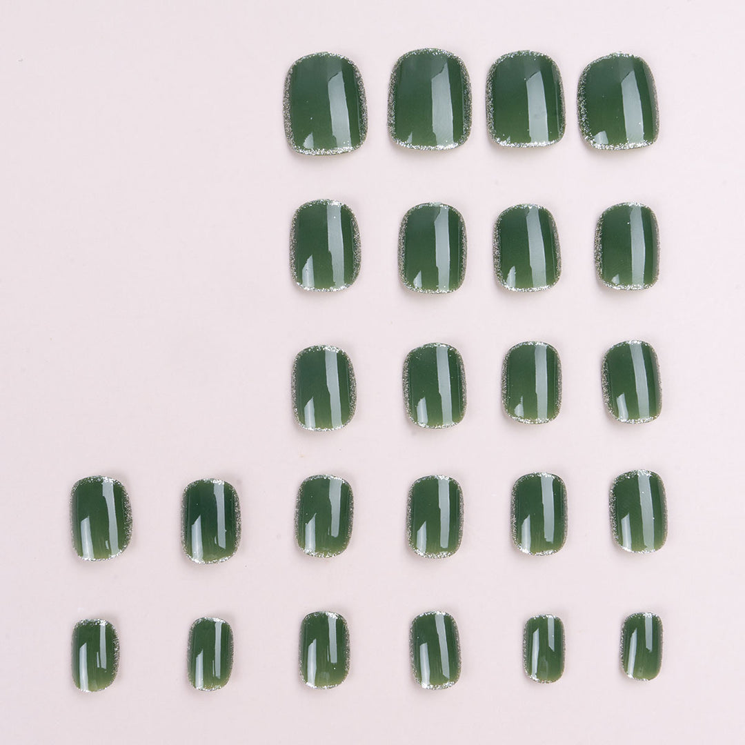 Glossy Press-On Nail Art