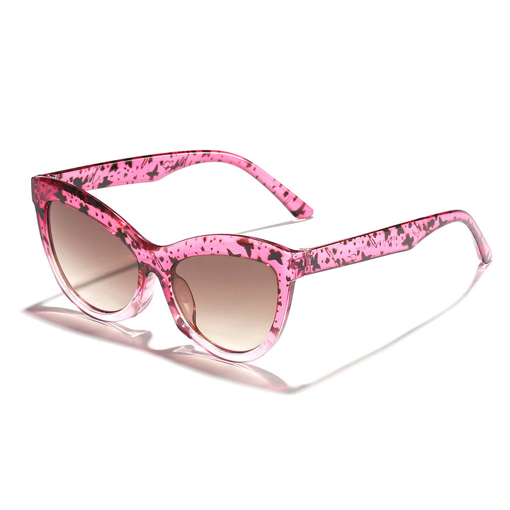 Women's trendy black and white sunglasses Stornfield