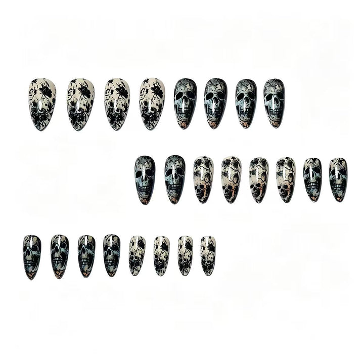 Art Nails in Creative Skull Design Stornfield