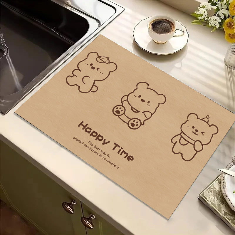 Cute Cartoon Dog Kitchen Mat Stornfield