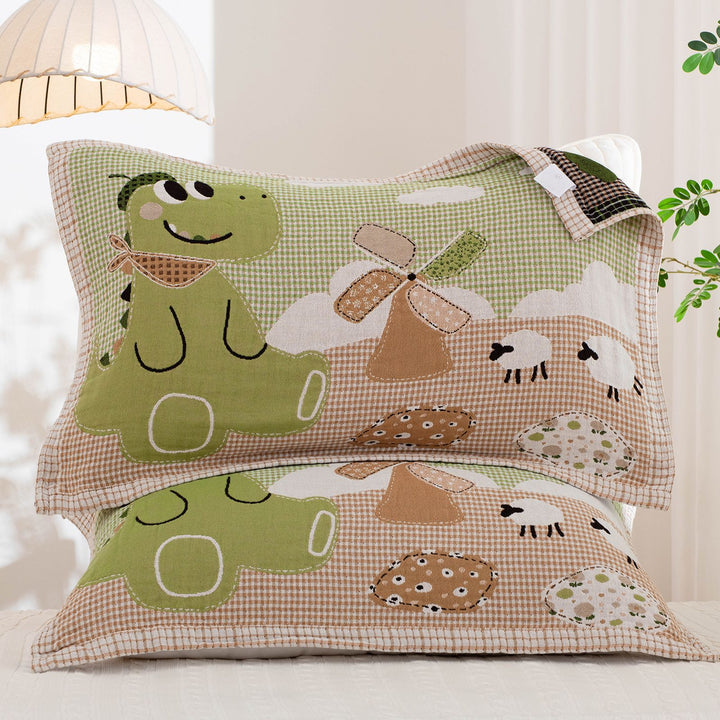 Women's pillowcase with cute dinosaur motif Stornfield