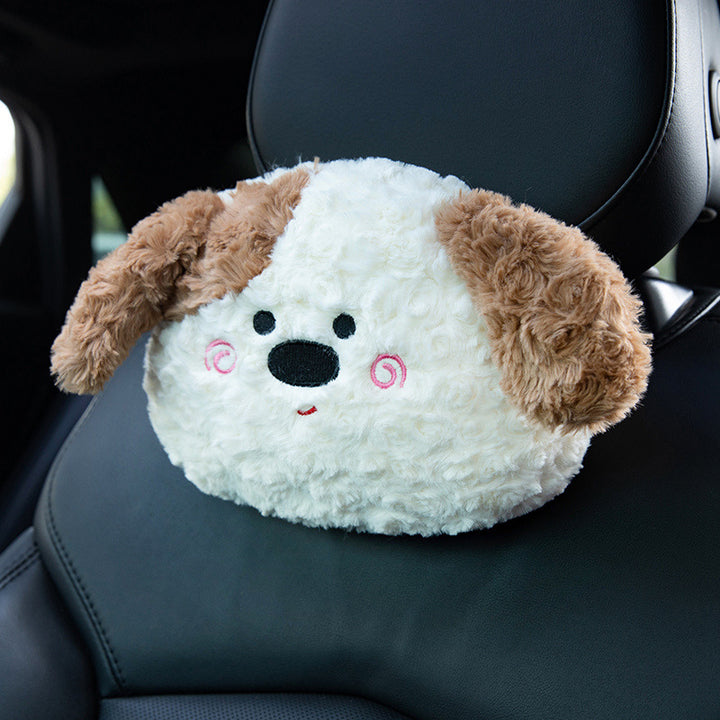 Plush car seat cover Stornfield
