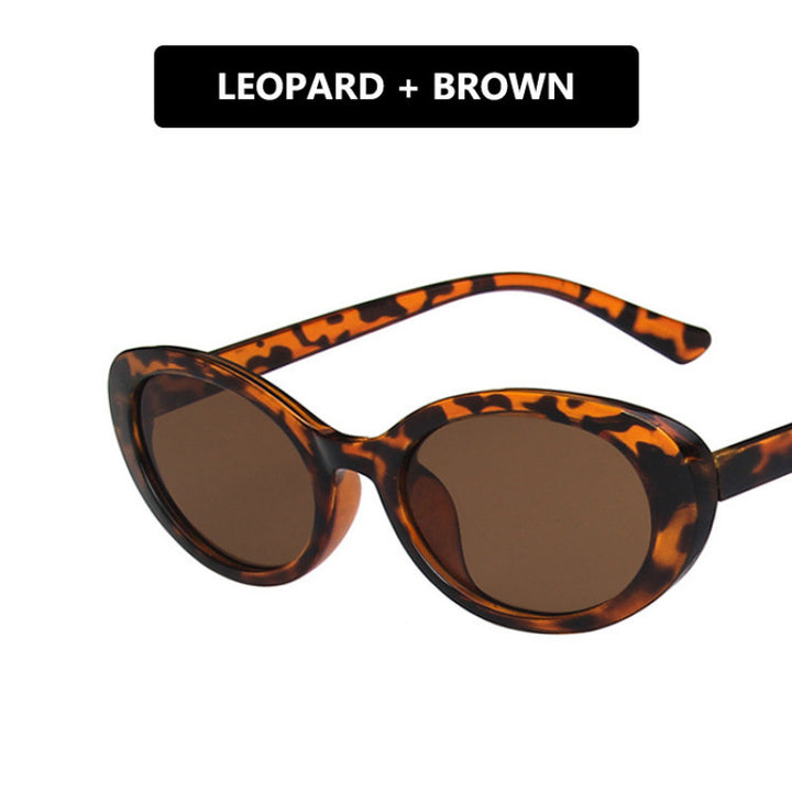 Women's Cat-Eye Sunglasses with Transparent Frame and Gradient Lenses Stornfield
