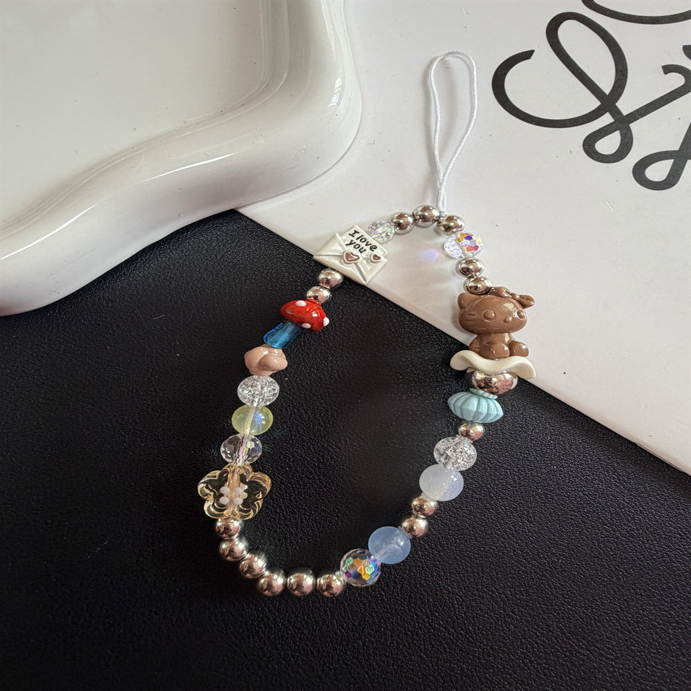 Decorative Charm Beaded Lanyard Stornfield