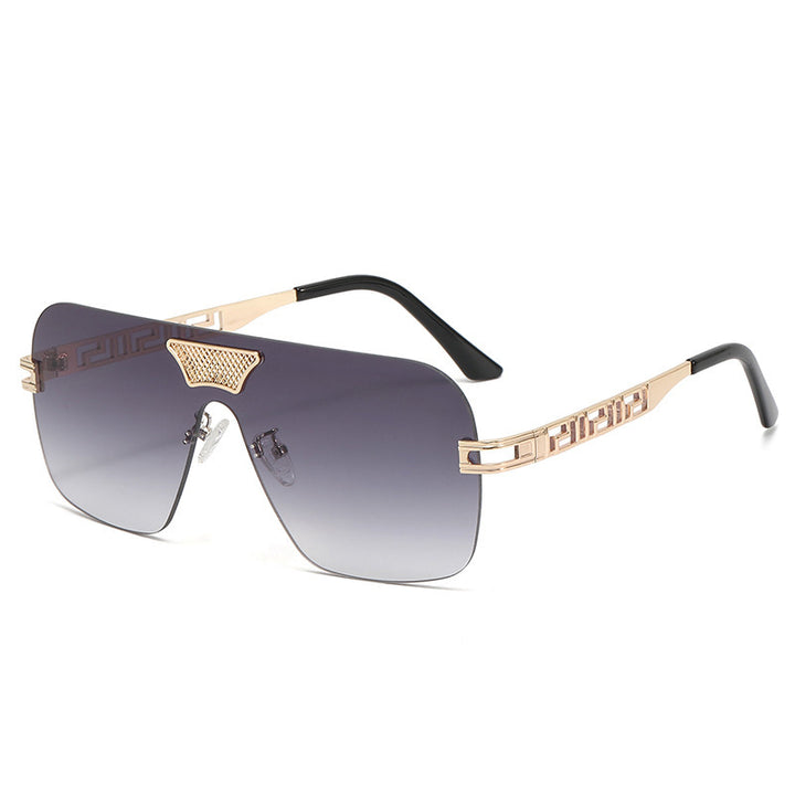 Women's fashionable sunglasses in a futuristic style with outstanding frame Stornfield