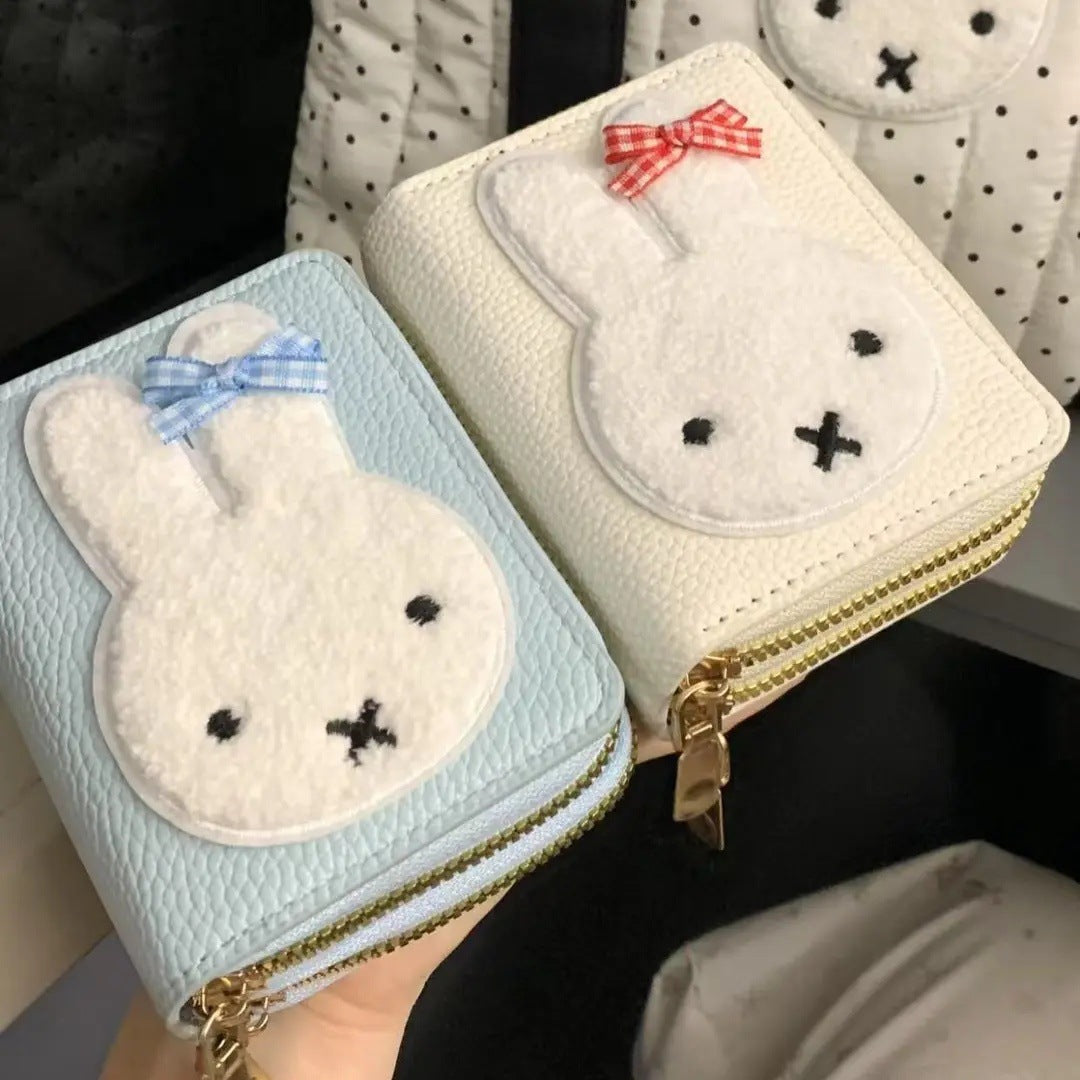 Cute Animal-Themed Zip Wallet