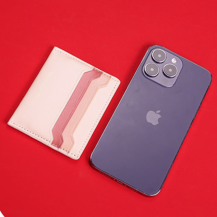 Minimalist Leather Cardholder Stornfield